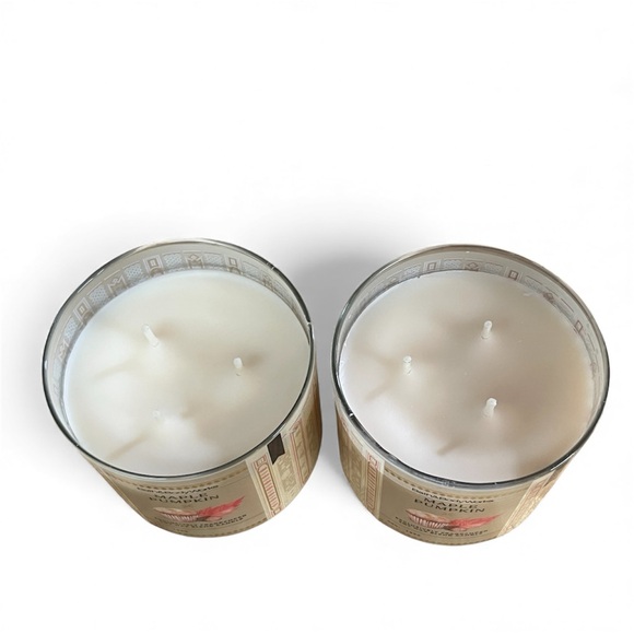 Bath & Body Works Maple Pumpkin 3-Wick Candles - Picture 2 of 7